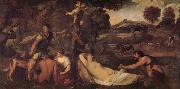 TIZIANO Vecellio La Venus du Pardo oil painting picture wholesale